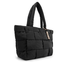 Quilted Checkered Shopper Bag | Skechers discount
