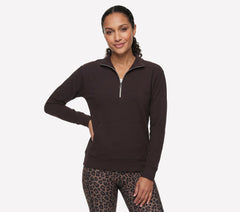 GO LUXE Rib 1/4 Zip | Skechers sale
