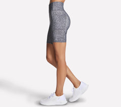 GO FLEX Printed High Waisted 8 Inch Bike Short | Skechers sale