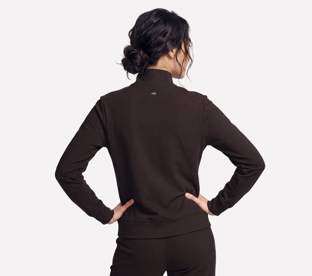 GO Luxe Rib Everyday Full Zip Jacket | Skechers online