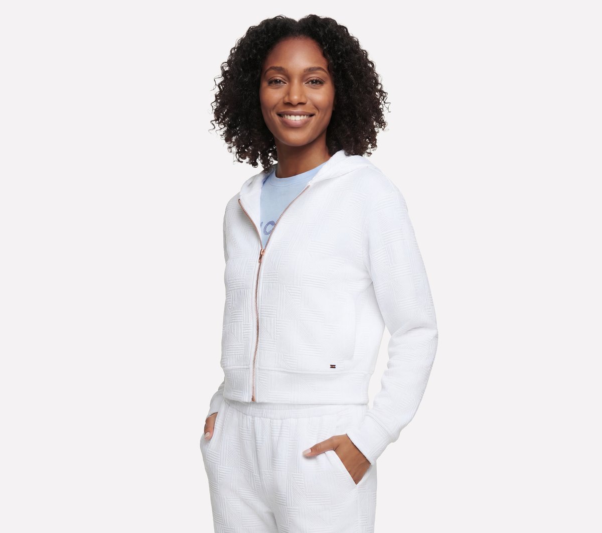GO WALK Everywhere Diamond Full Zip Jacket | Skechers outlet