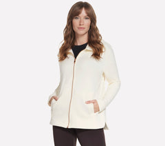GO SNUGGLE Tunic Full Zip Jacket | Skechers on sale