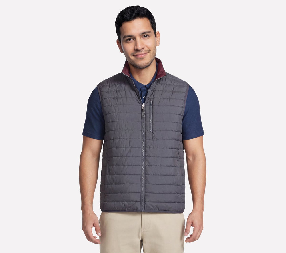 GO SHIELD Cozy Fit Altitude Reversible Vest | Skechers near me