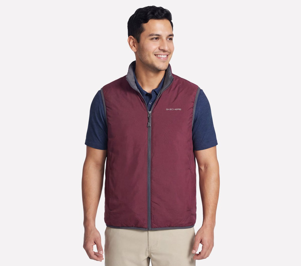 GO SHIELD Cozy Fit Altitude Reversible Vest | Skechers near me