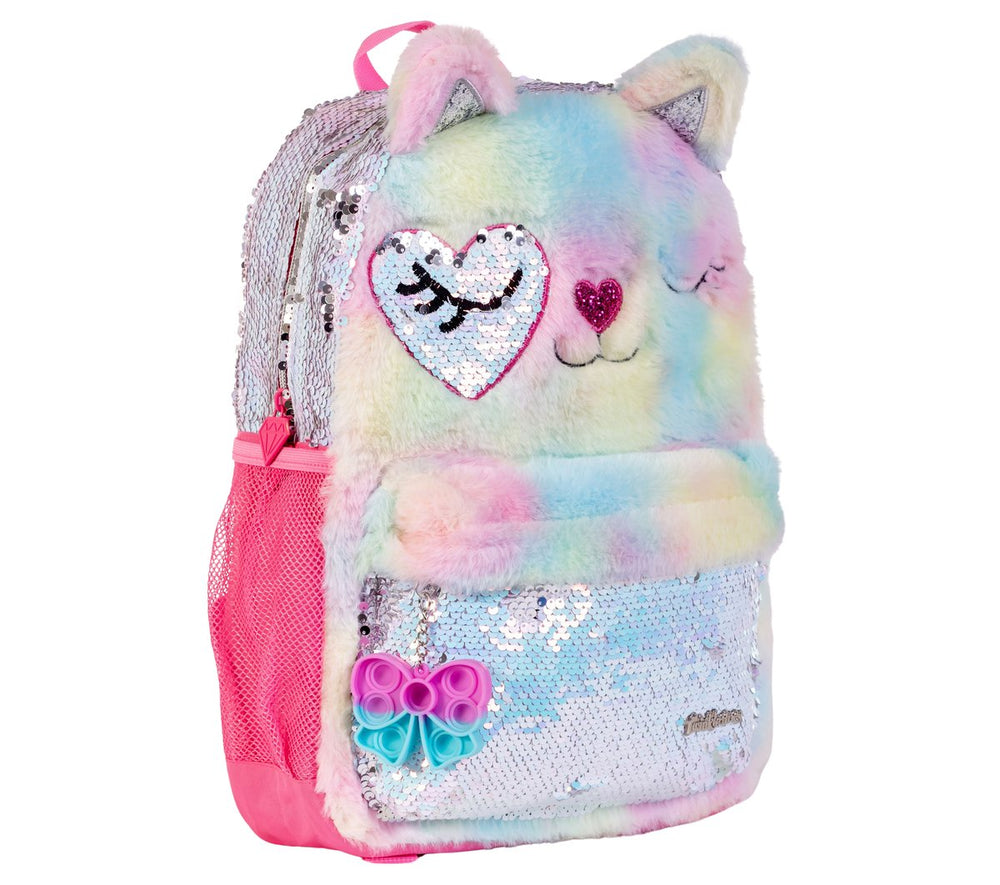 Twinkle Toes: Fur Cat Backpack | Skechers sale