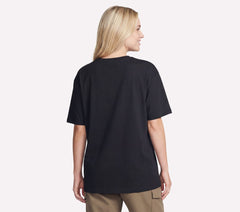 Gold Splatter Diamond Short Sleeve Tee | Skechers online