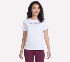 Dazzle Short Sleeve Tee | Skechers USA