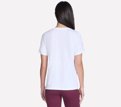 Floral Diamond Short Sleeve Tee | Skechers USA