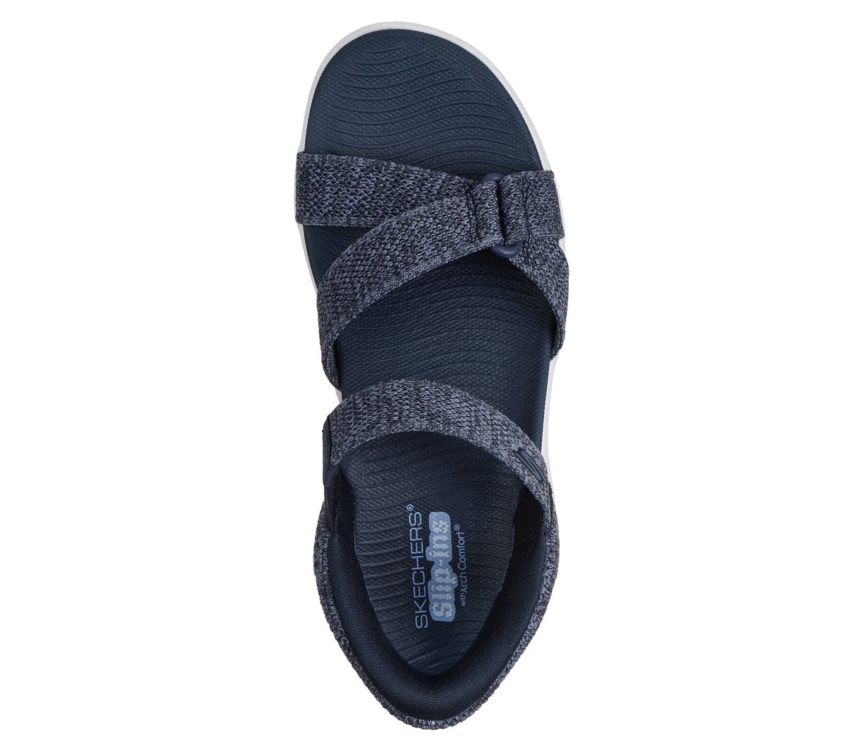 Slip-ins: GO WALK Massage Fit Sandal - Heather | Skechers on sale