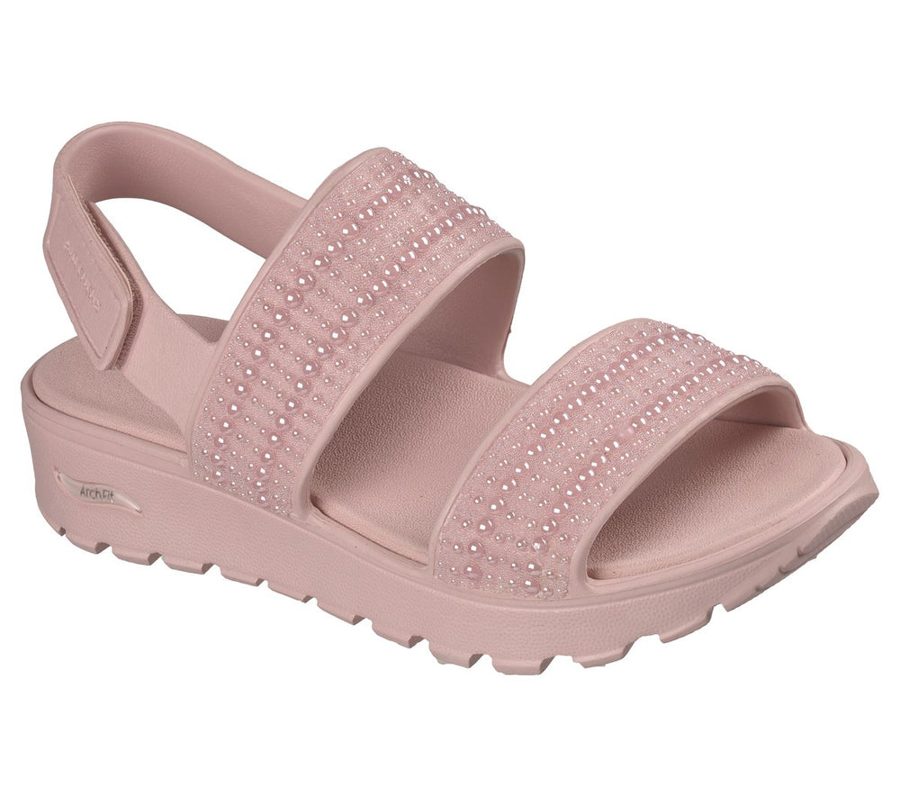 Foamies: Arch Fit Footsteps - Pearl | Skechers on sale