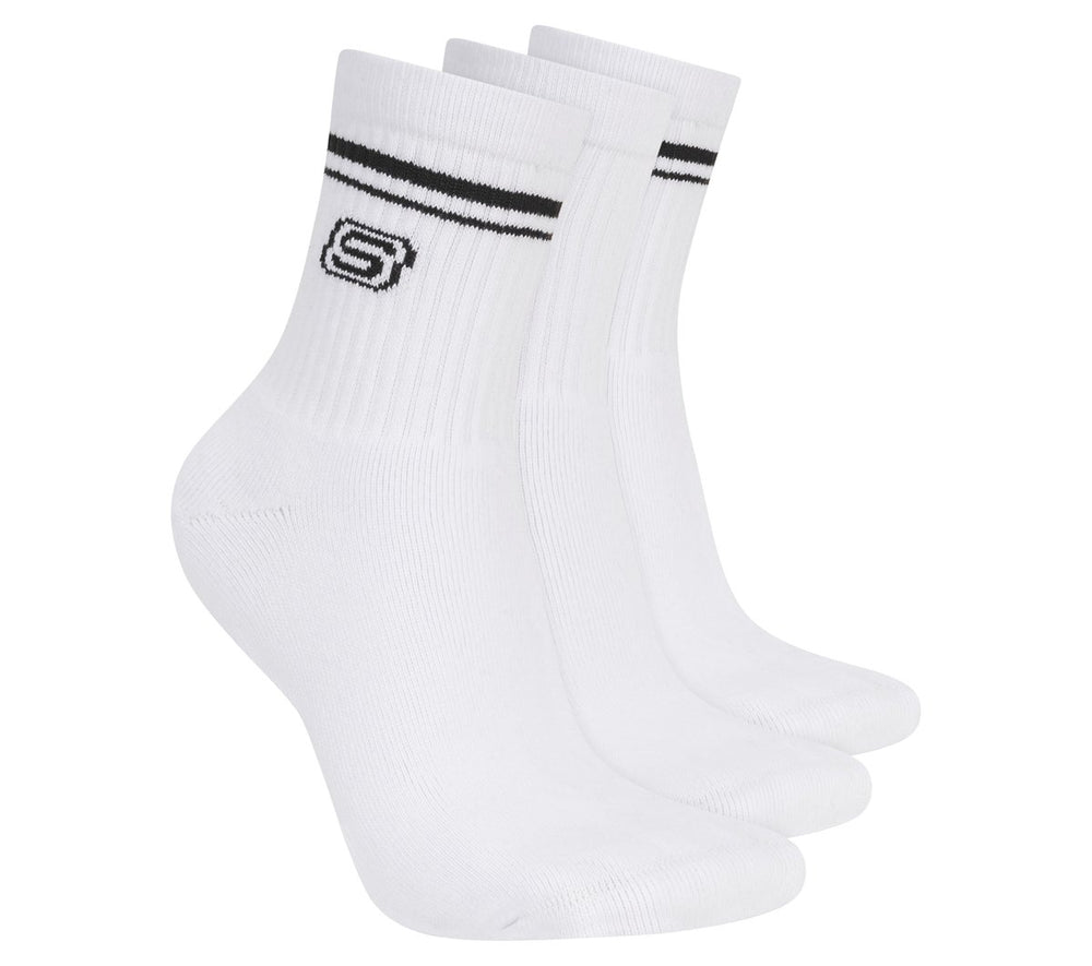 3 Pack Women's Low Crew Varsity Socks | Skechers US