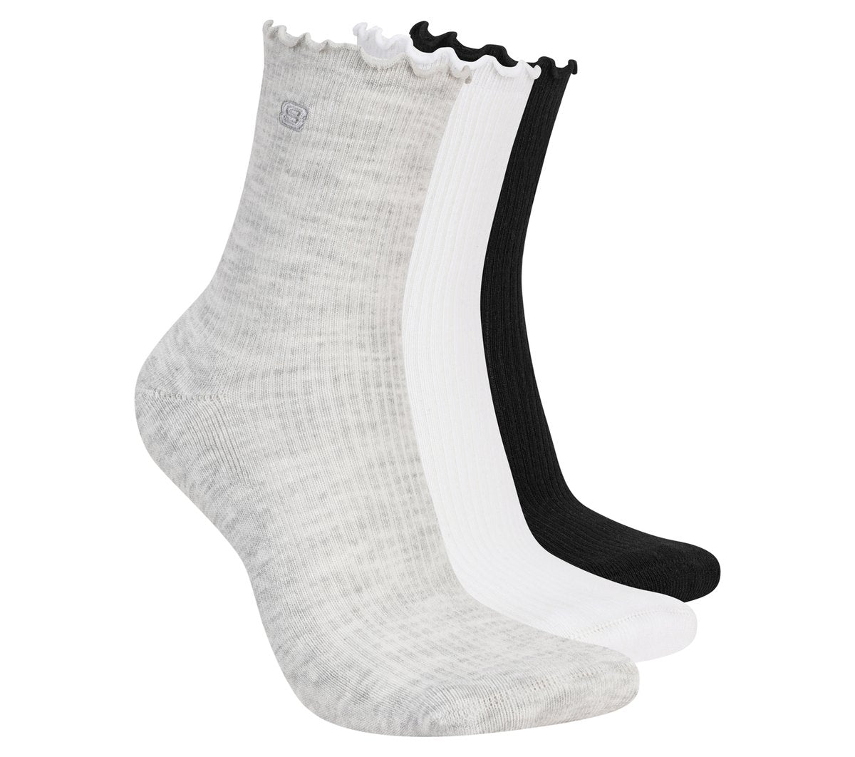 3 Pack Women's Ankle Lettuce Socks | Skechers online