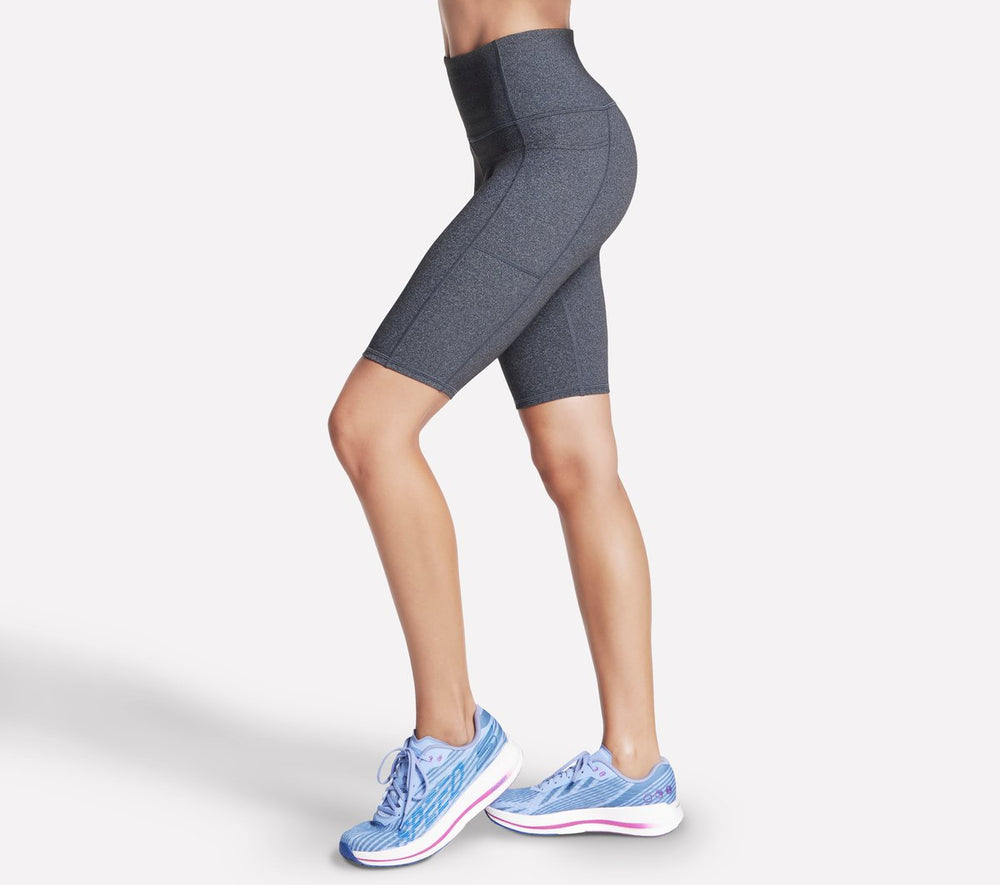 GO WALK High Waisted 10 Inch Bike Short | Skechers on sale
