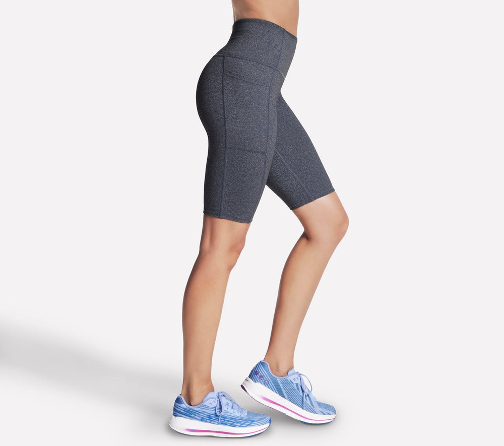 GO WALK High Waisted 10 Inch Bike Short | Skechers on sale