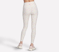 GO WALK Rib Floral Full Length High-Waisted Legging | Skechers outlet