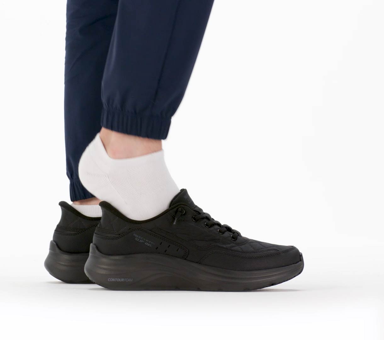 Slip-ins Work Slip-Resistant: Contour Foam - Cozy Fit | Skechers discount